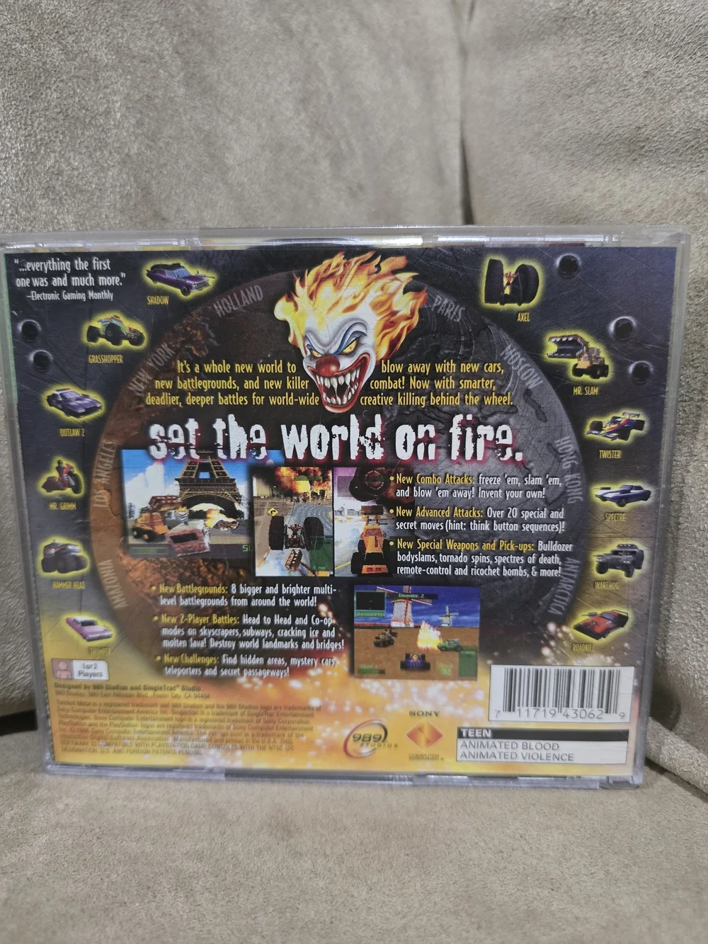Sony twisted metal